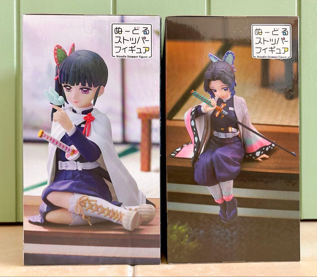 鬼滅の刃 ぬーどるストッパーフィギュア 胡蝶しのぶ 栗花落カナヲ 2種