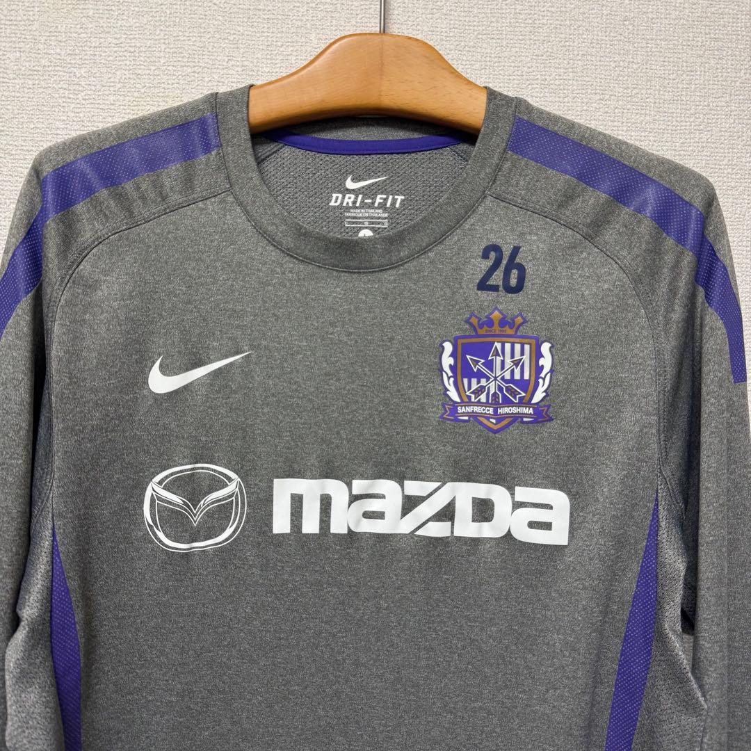 美品レア★サンフレッチェ広島 選手支給実使用プラクティスシャツ 長袖L