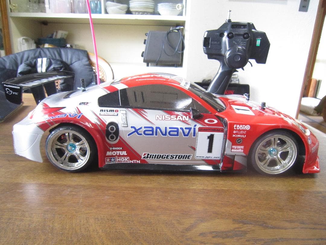 完全動作品 1/10 TKワークス フルコンバ 大会参戦車輛 TT01R ワイド