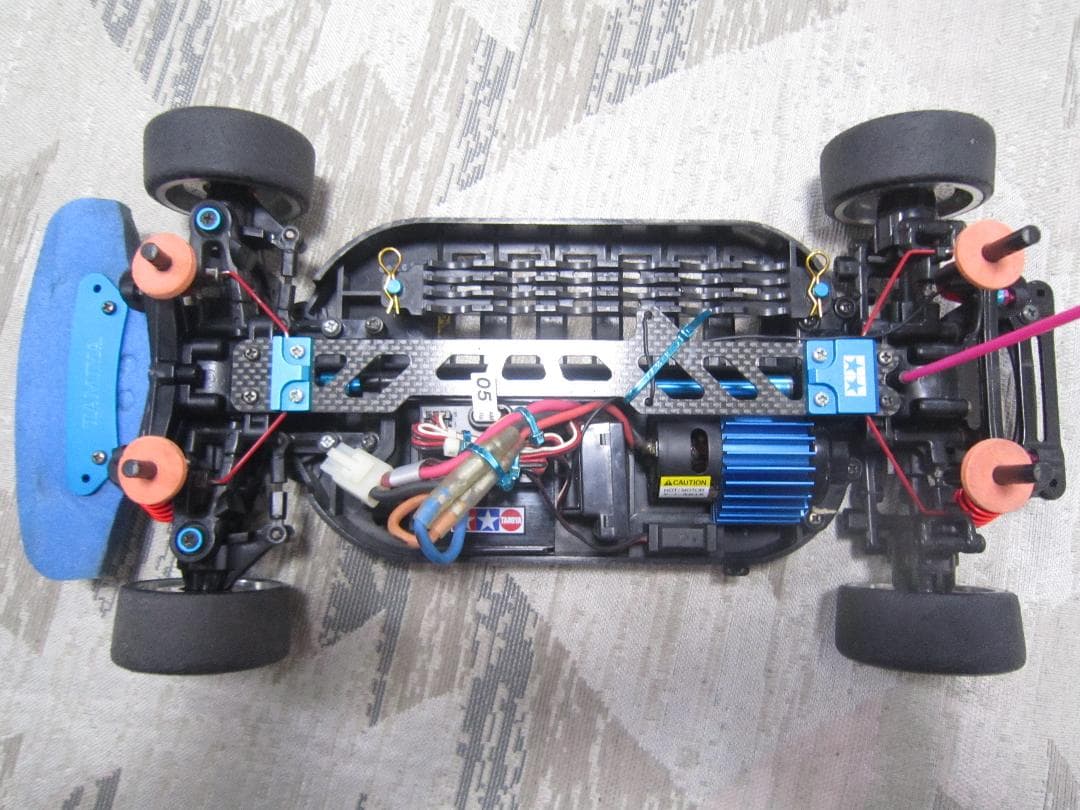 完全動作品 1/10 TKワークス フルコンバ 大会参戦車輛 TT01R ワイド