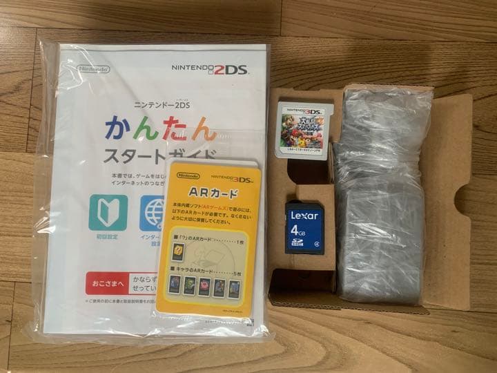 ニンテンドー2DS クリアブラック スマブラ3DS(カセットのみ)付き