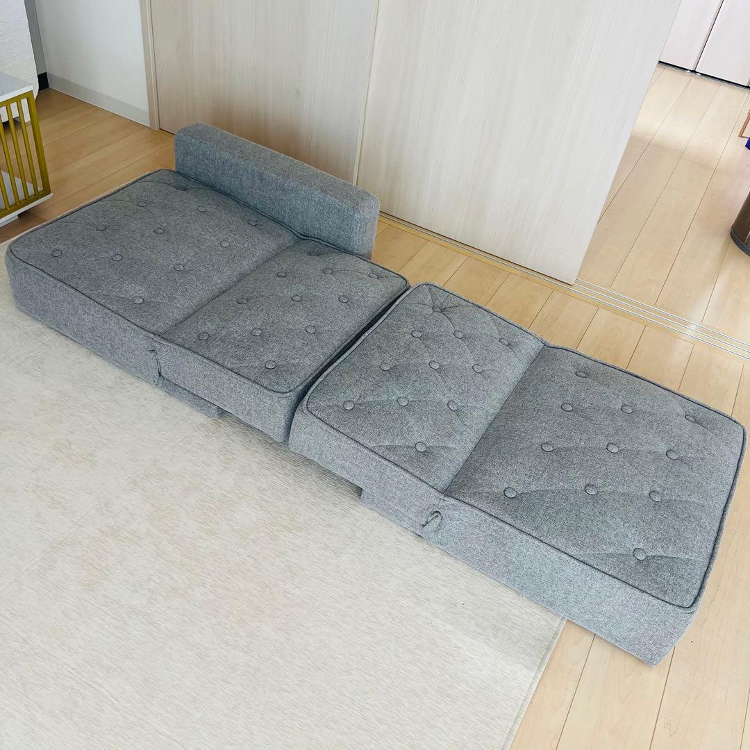 ほぼ未使用ソファ2人掛けソファベッド