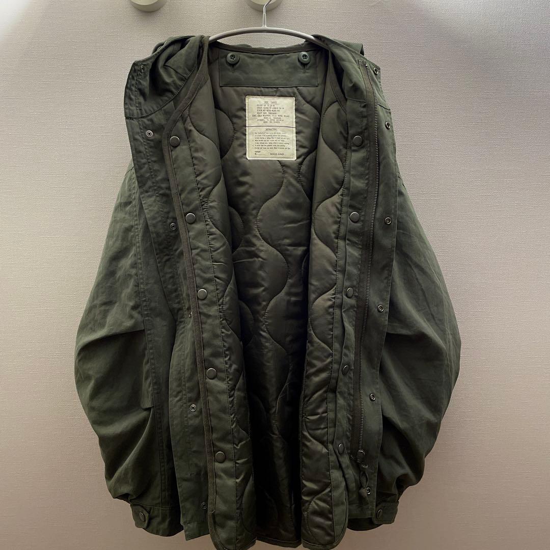 ニコアンド　2SET ショートモッズパーカ　Lサイズ