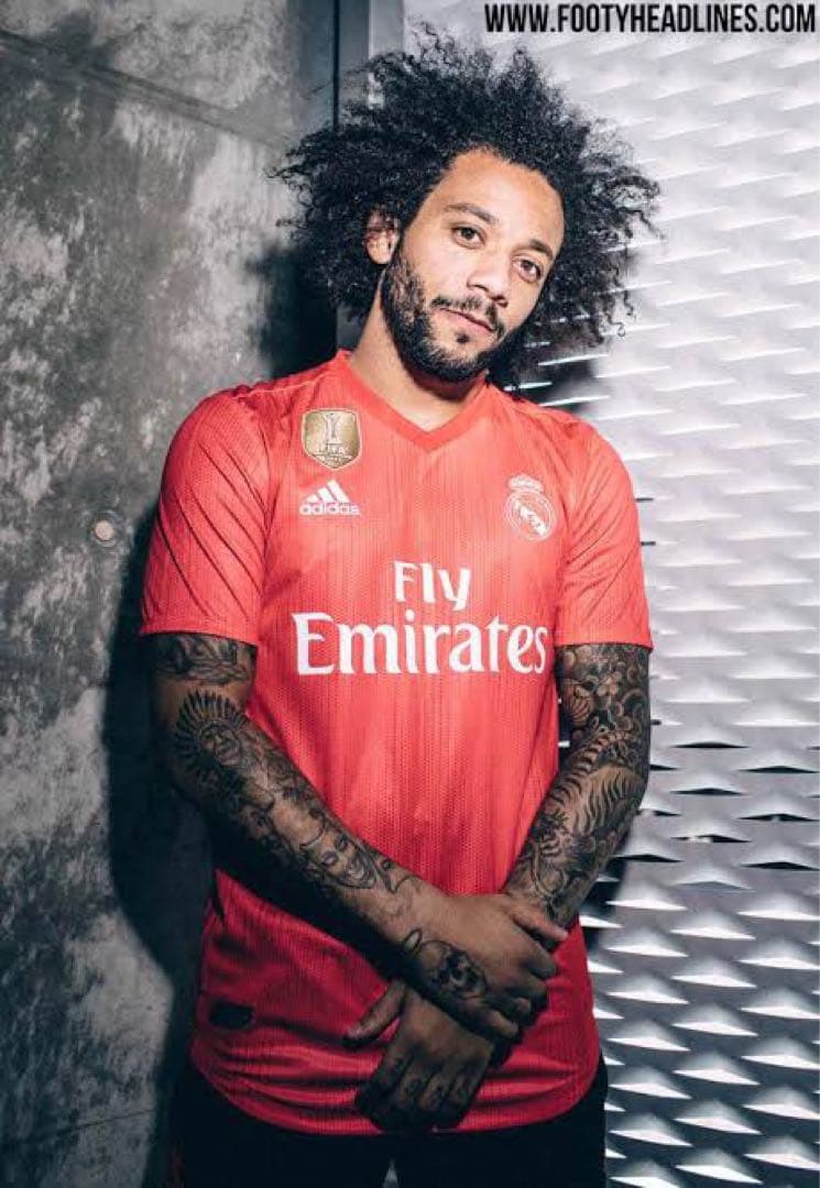 レアルマドリード 18/19 #12 マルセロ ユニフォーム CL