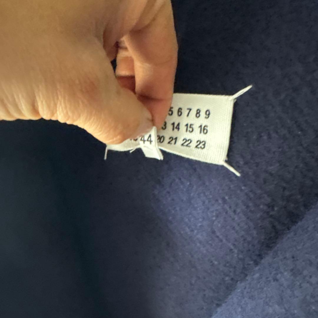 マルタンマルジェラネイビー ダッフルコート サイズ44margiela