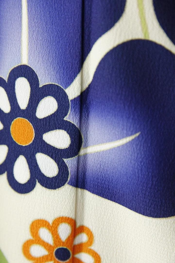 7歳 女の子 着物 七五三　四つ身 7-064