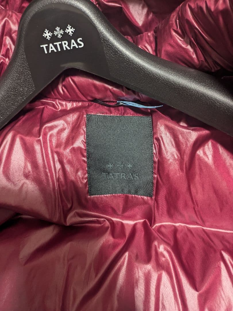 森ダイコンTATRAS タトラス　ベルボ　ダウン　4✨️希少カラー　レッド