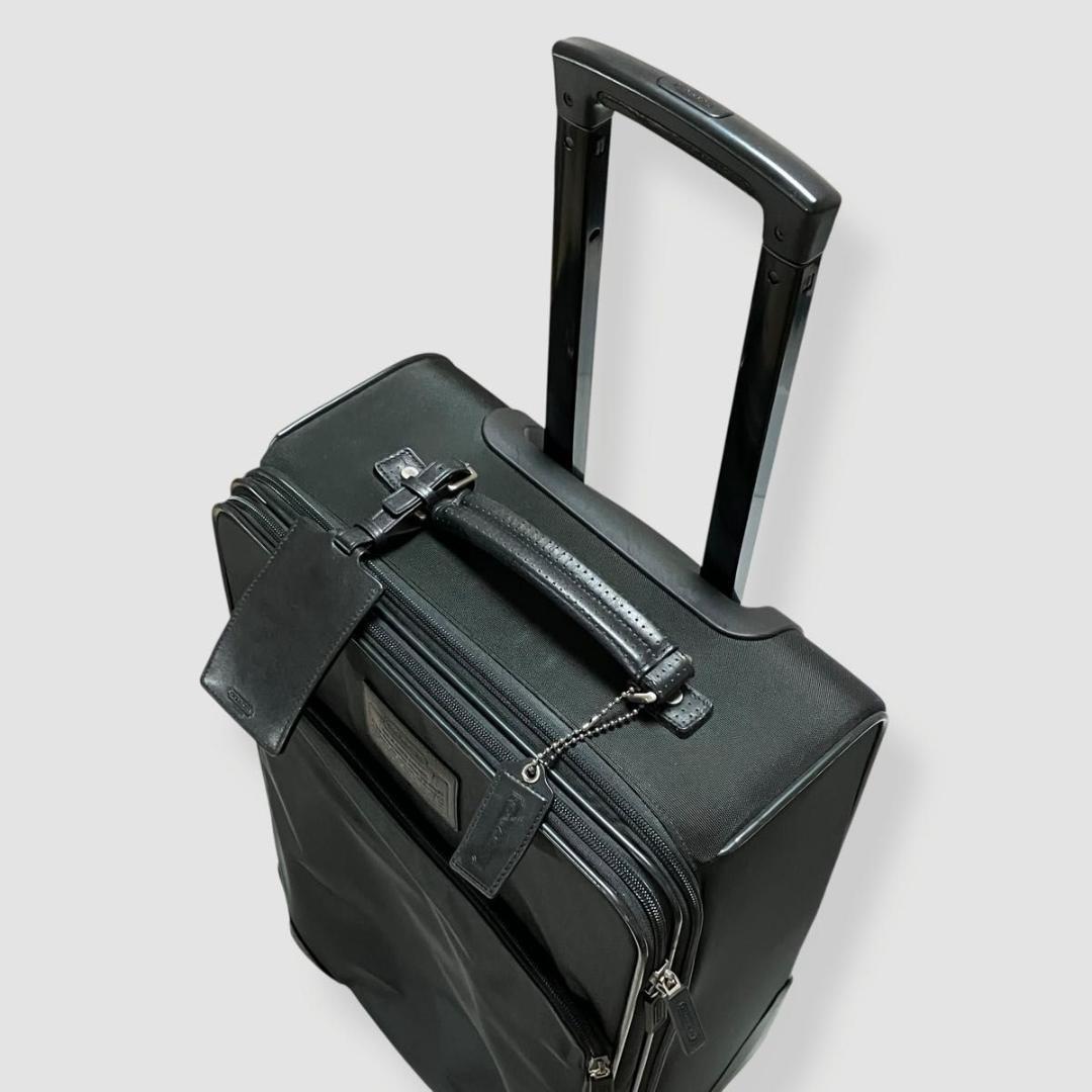 美品　COACH コーチ 2輪 キャリーケース　スーツケース　機内持ち込み可
