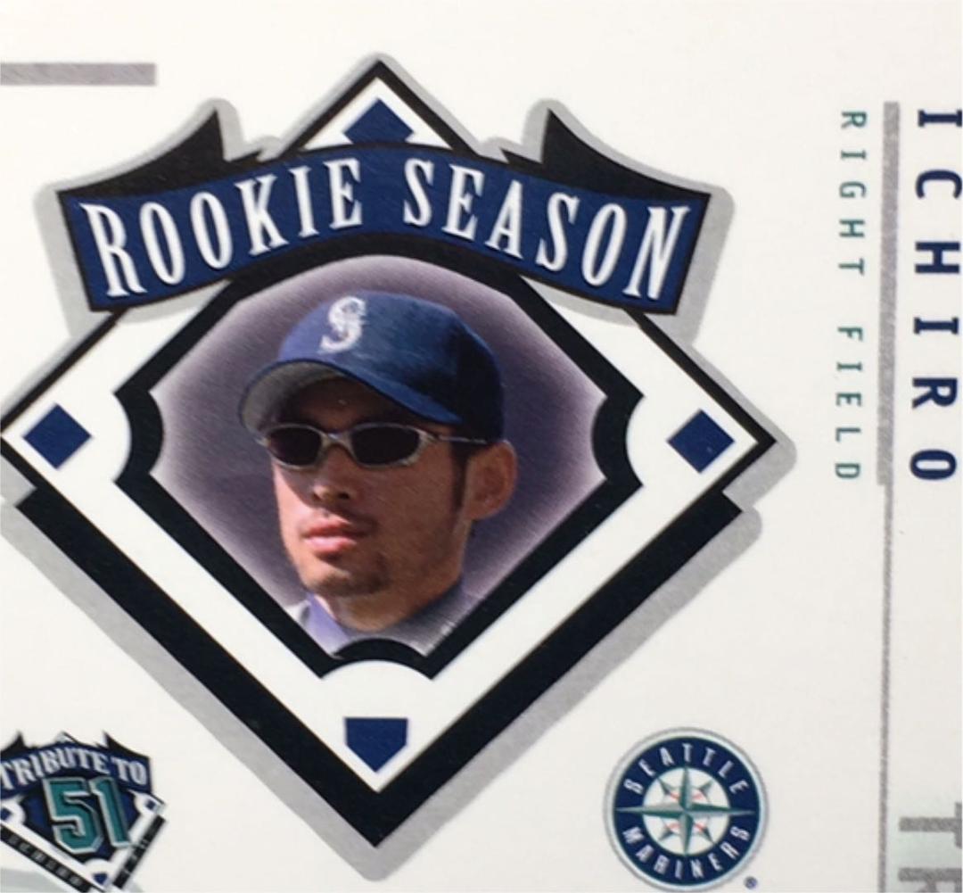 MLB公認 シアトル・マリナーズ イチロー選手 カード 2001年 カード