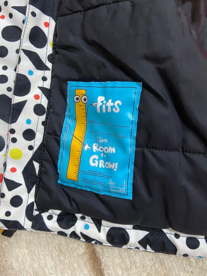 Burton kids スノーウエア　ジャケット　ビブパンツセット　5T 110