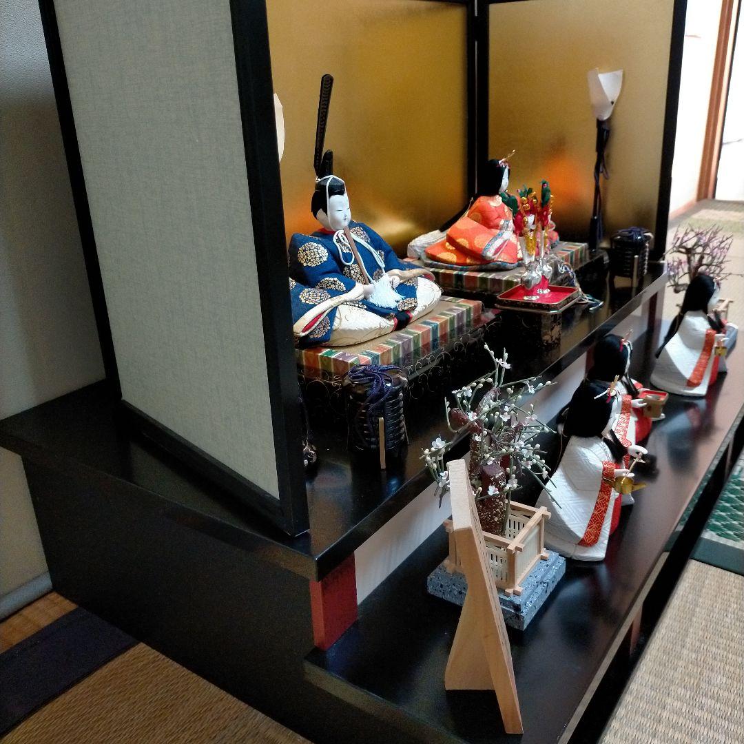 江戸木目込人形　九重雛　一秀作