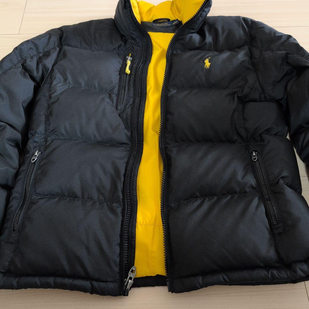 RL/250 ダウンジャケット ブラック/イエロー