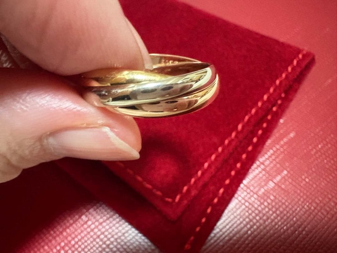 8/13限定値下げ⭐︎カルティエ Cartier トリニティ リングSM 50 - メルカリ