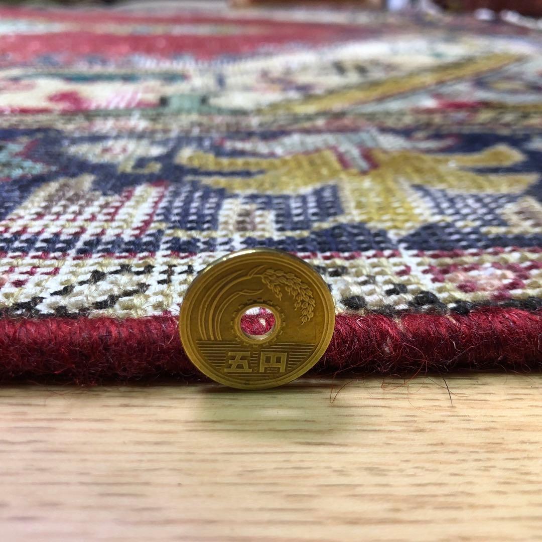 ペルシャ絨毯 ヴィンテージラグ 180×135cm 手織り オールドpersia