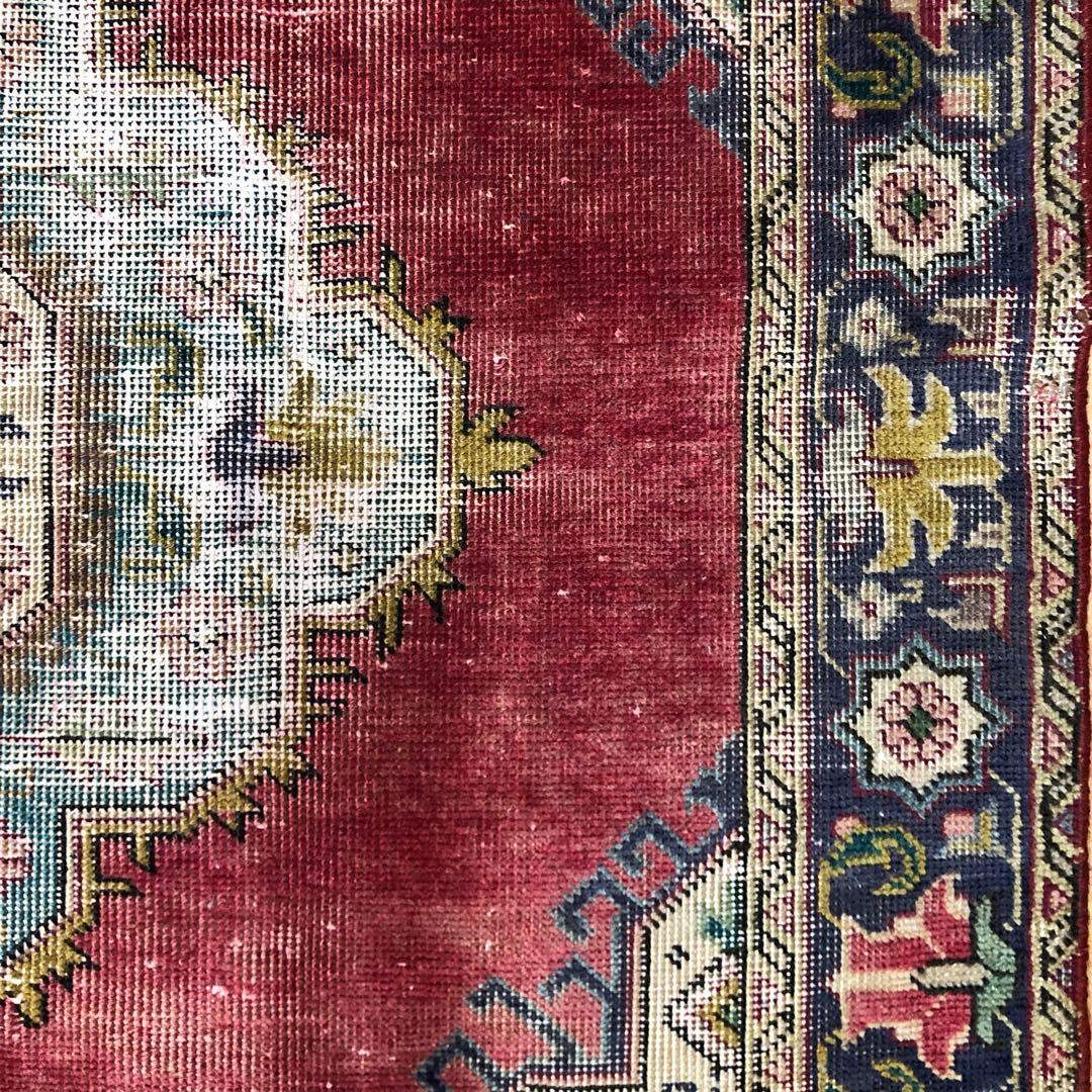 ペルシャ絨毯 ヴィンテージラグ 180×135cm 手織り オールドpersia