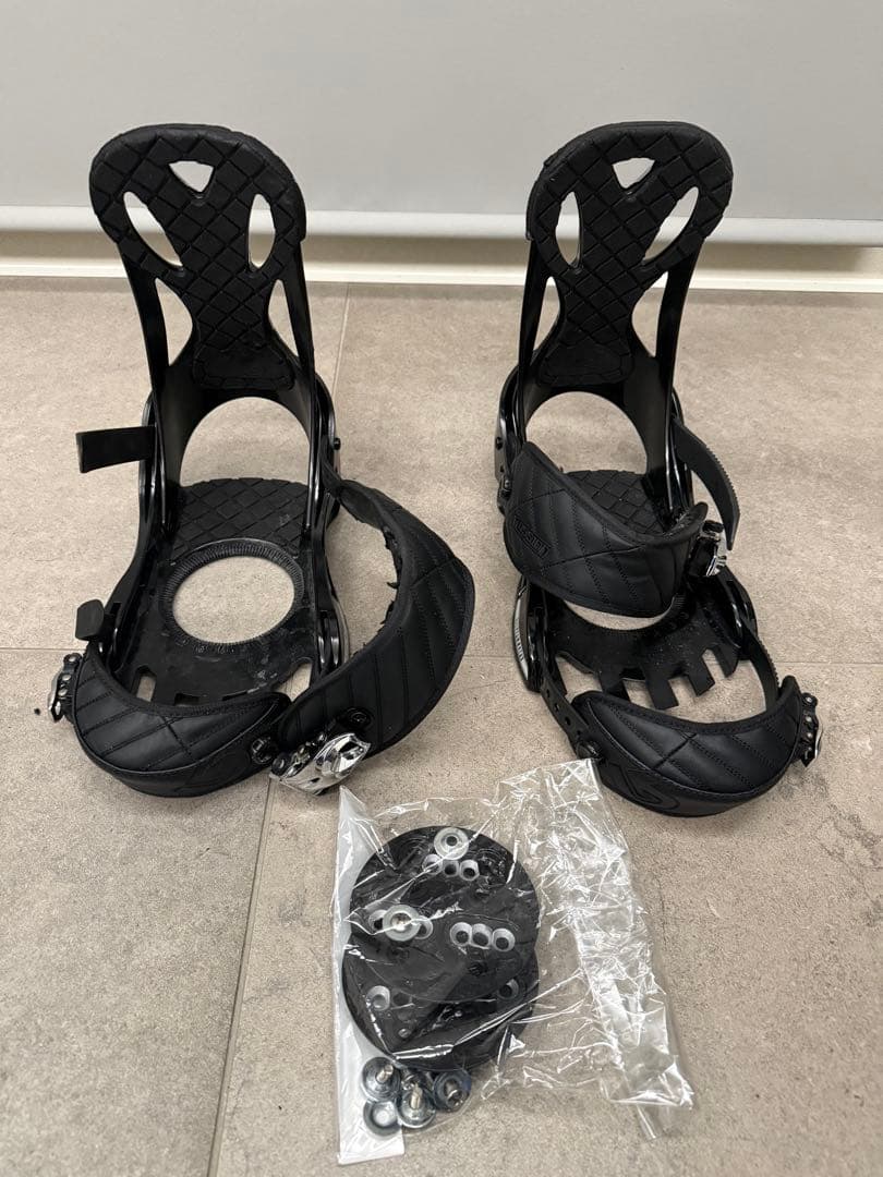 BURTON Mission スノーボード ビンディング L ブラック