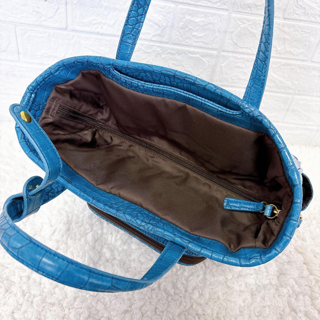 未使用　SWANY スワニー キャリーバッグ キャリー カート クロコ 型押し