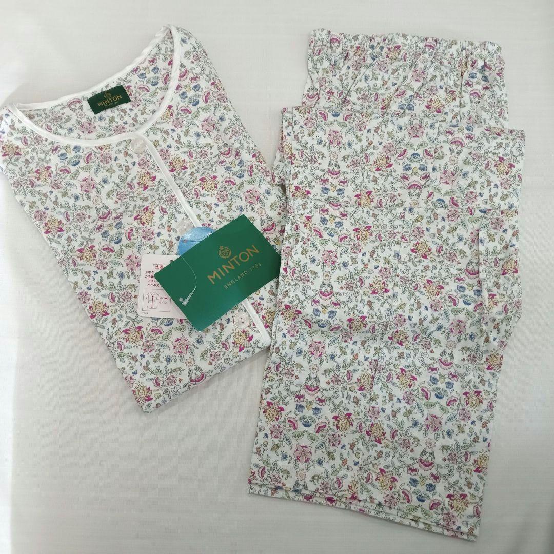 Wacoal　MINTON 花柄 コットンパジャマ Lサイズ　新品未使用　残１点