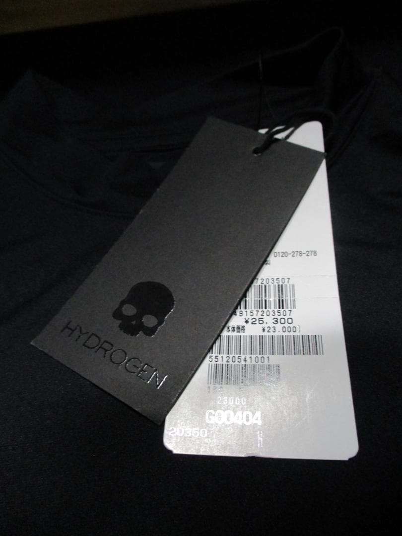 【ハイドロゲン★ゴルフ】ロール・ネックシャツ★未使用★M★送料無料