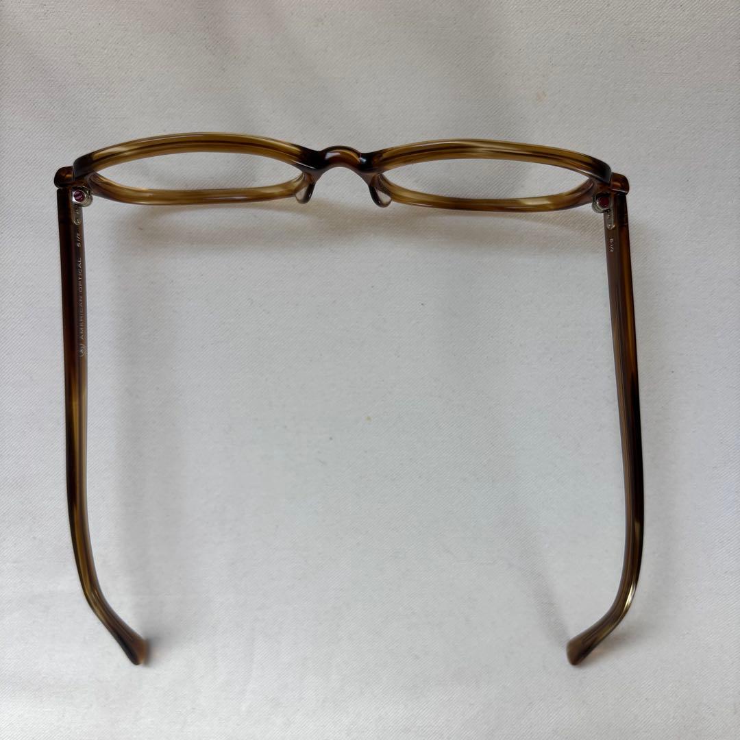 60’s AMERICAN OPTICAL 52/18 オーバル サングラス