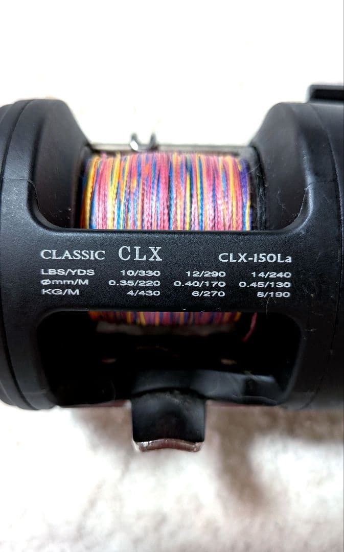 okuma Classic CLX-150La リール 黒/金