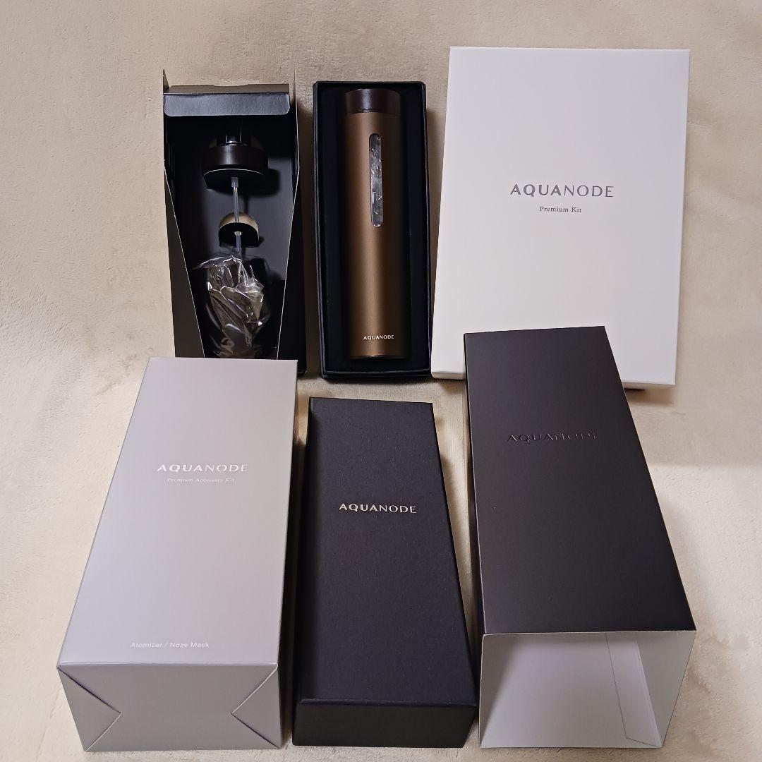 HB-V01+ACC 水素水生成器 AQUANODE（アクアノード） ブラウン - メルカリ