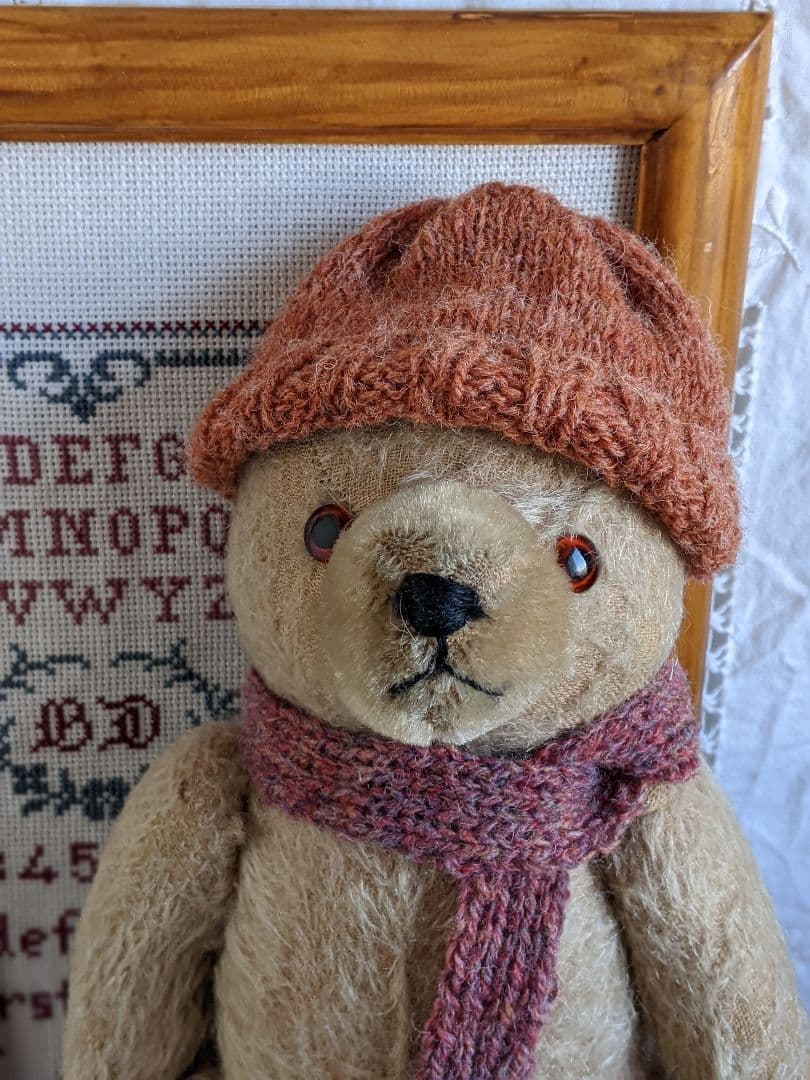 【h】アンティークベア　アンティークテディベア　ハーマン