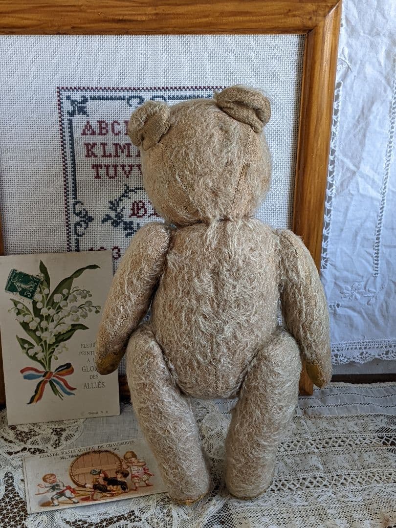 【h】アンティークベア　アンティークテディベア　ハーマン