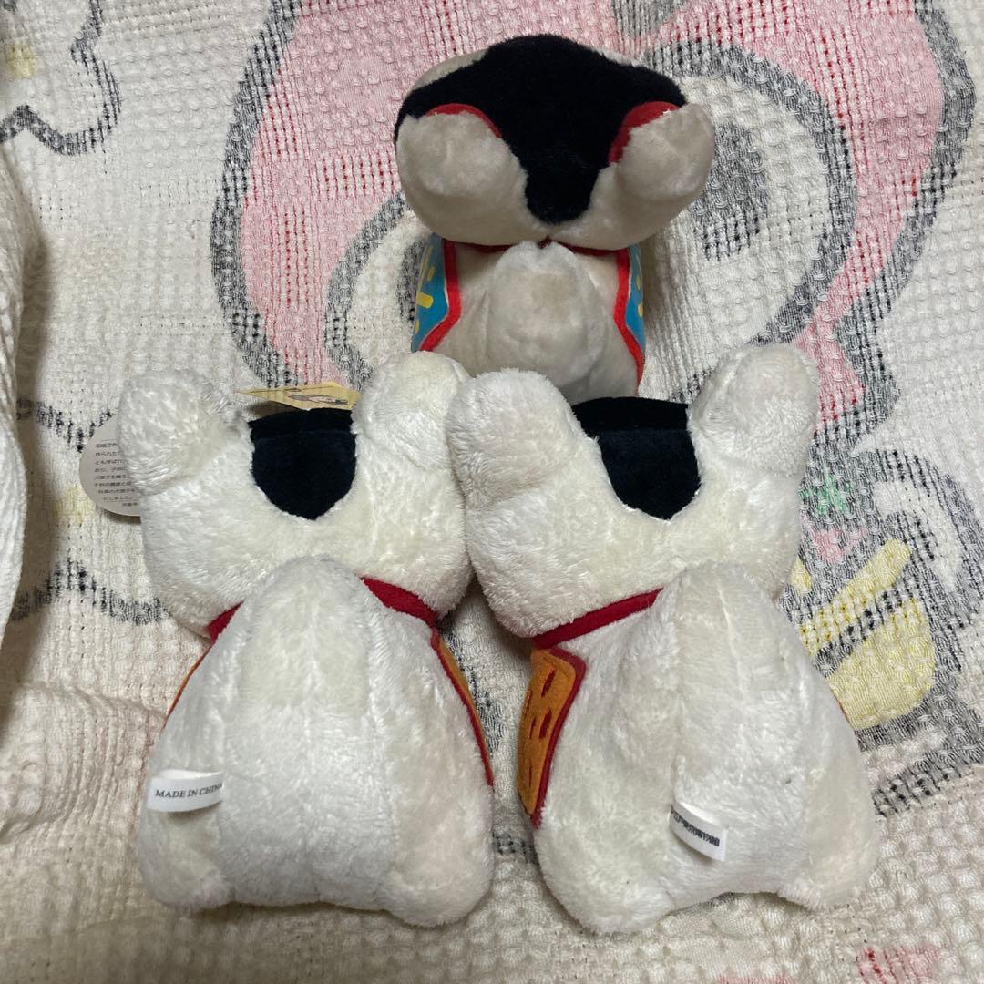 狛犬 犬張子 ぬいぐるみ 中古品 5コセット YAMAGISHI&江戸東京博物館