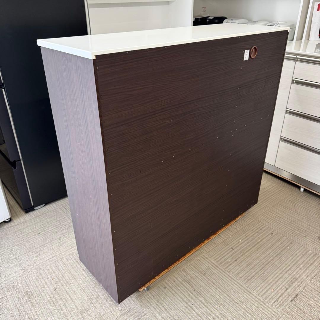 【超美品‼️】ニトリ 120cm幅ミドルレンジボード キッチンカウンター食器棚