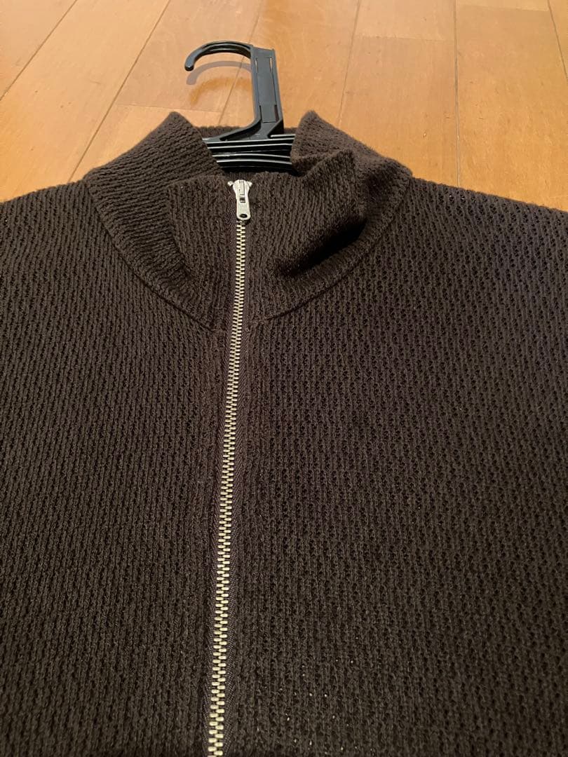 トップス ourlegacy SHRUNKEN FULLZIP POLO