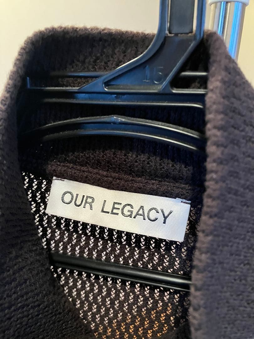 トップス ourlegacy SHRUNKEN FULLZIP POLO