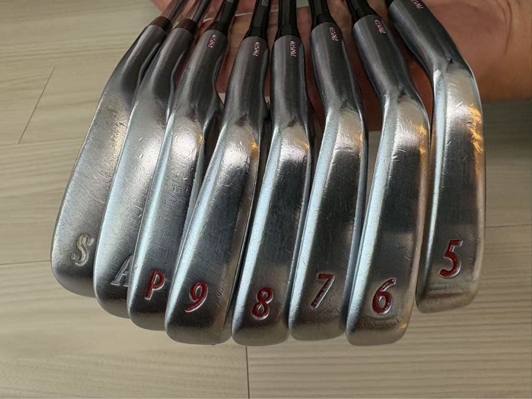 三浦技研5- PWの6本 .ウェッジ52°57°セット