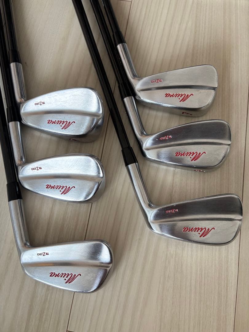 三浦技研5- PWの6本 .ウェッジ52°57°セット
