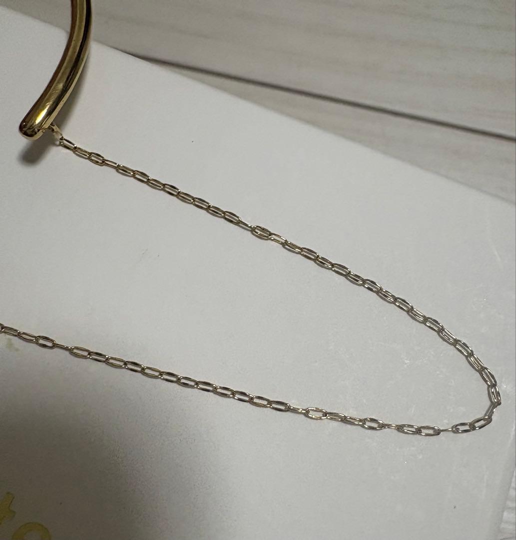 未使用 ete レイヤード バングル ペタルチェーン