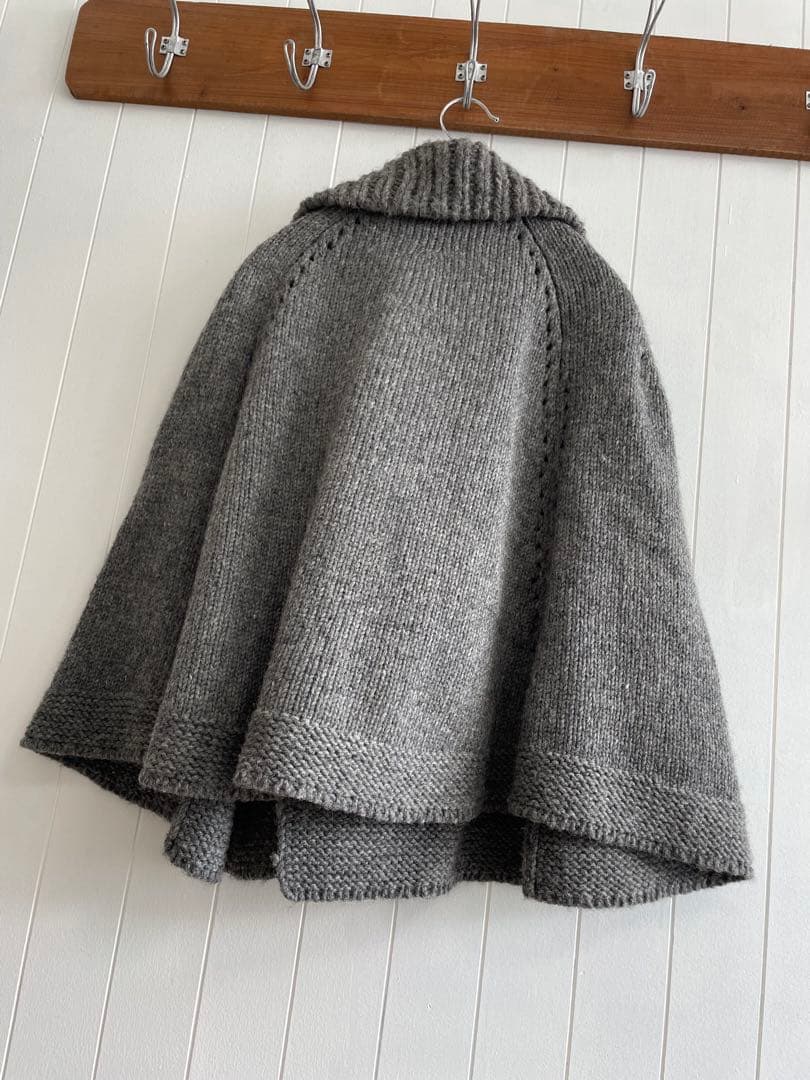 m-071tricot COMMEdesGARCONSポンチョ マントコート