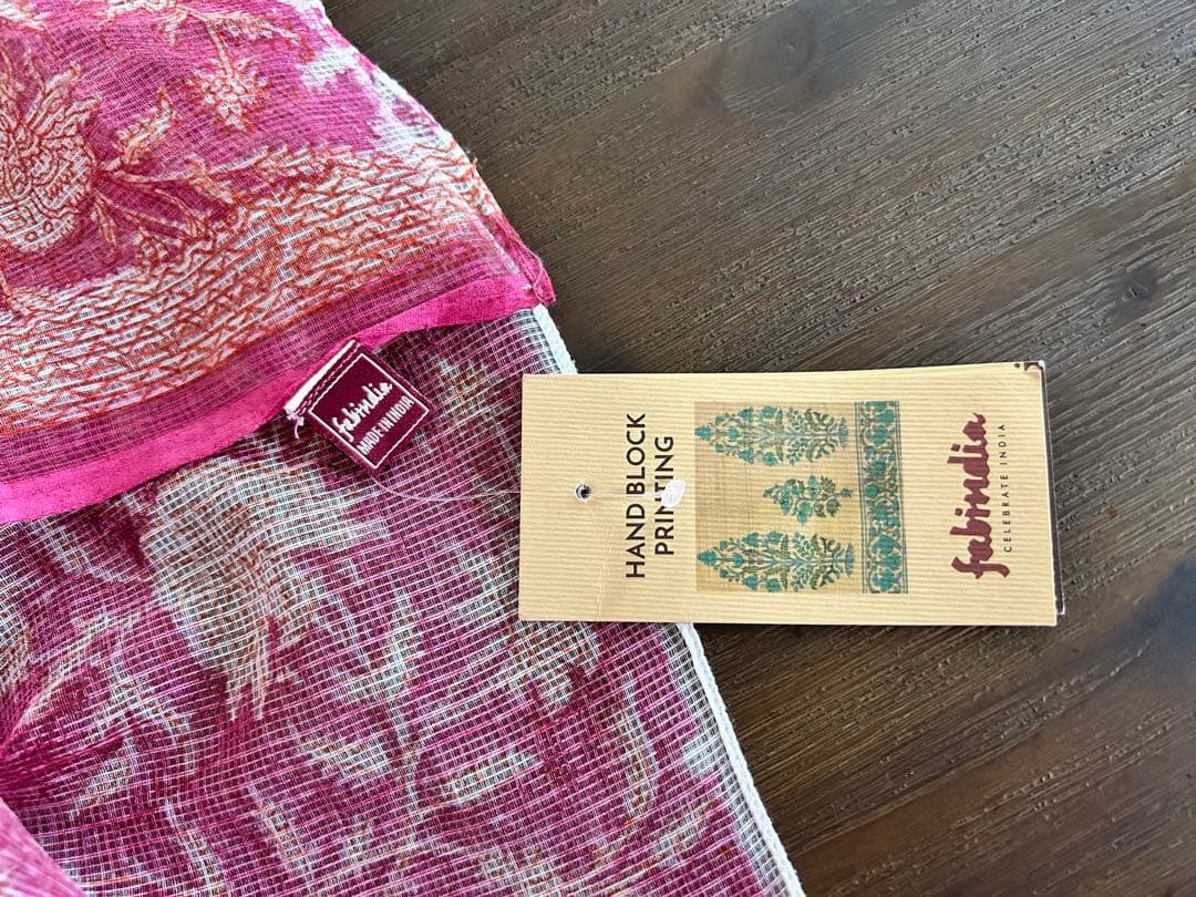 サリー 簡単着用 ワンタッチ Fabindia