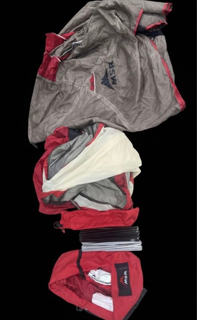 希少】MSR Fusion 2 Tent フュージョン2 テントブラックボトム - メルカリ