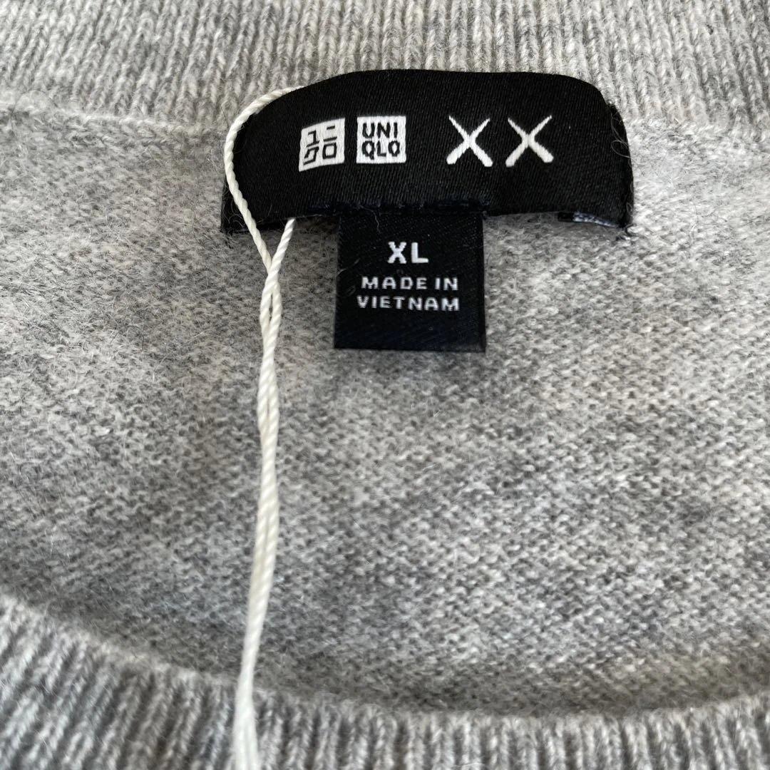 新品未使用 定価36,000円 KAWS カシミヤ100セーター XL 3色 - メルカリ