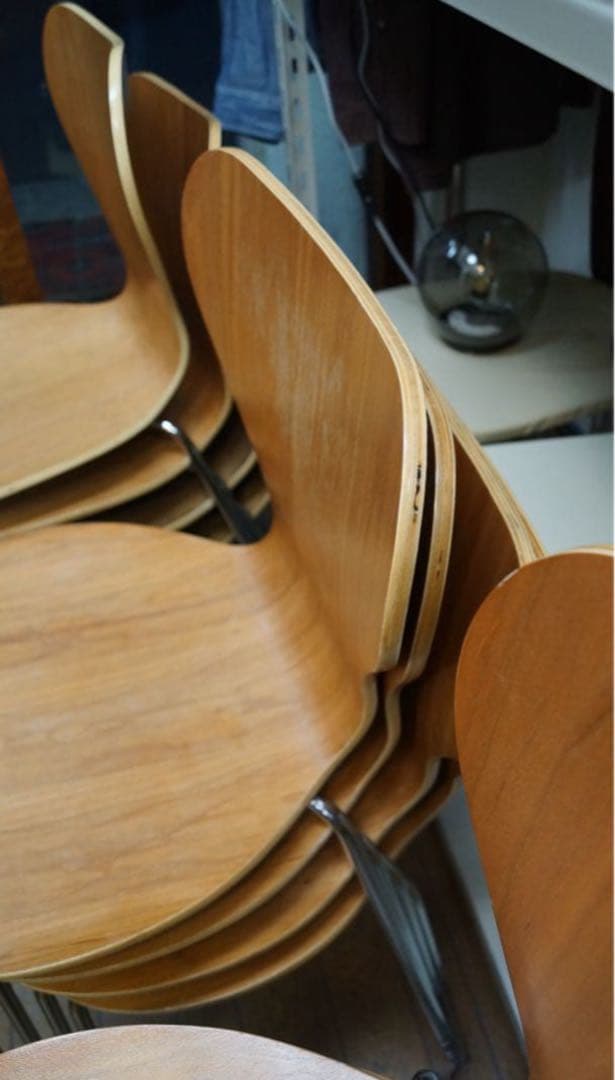 【4脚セットから】【12脚あります】セブンチェア リプロダクト 1脚6000円