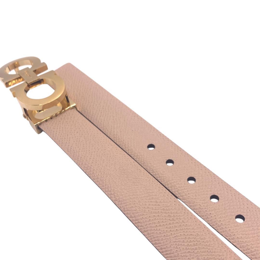 美品Ferragamo フェラガモ　ベルト リバーシブル　カット可 最大95cm