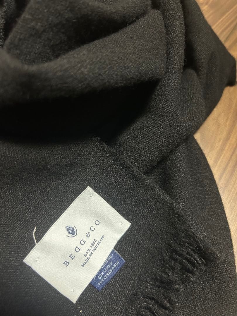 mint様ご購入★新品同様★BEGG & CO.ベグアンドコー★ストール