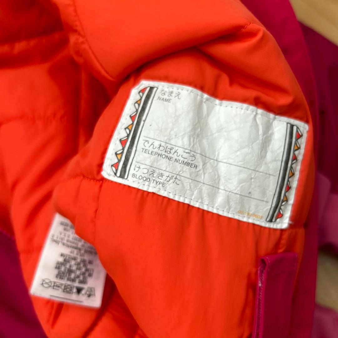 モンベル】子供用スキーウェア ピンク 100サイズ ジャンプスーツ