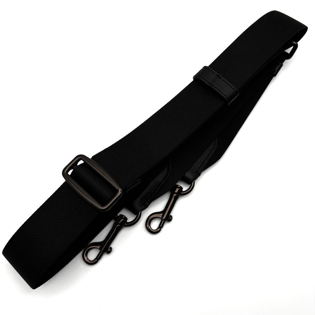 未使用保管品 コーチ ルーカス クロスボディ ロゴ レザー 斜め掛け メンズ 黒