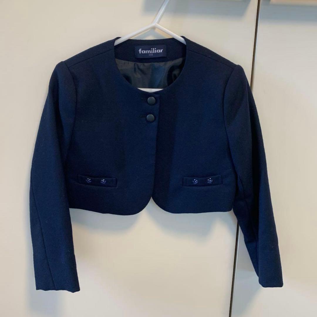 ファミリア フォーマル　ブレザー＆ワンピース　小学校お受験用