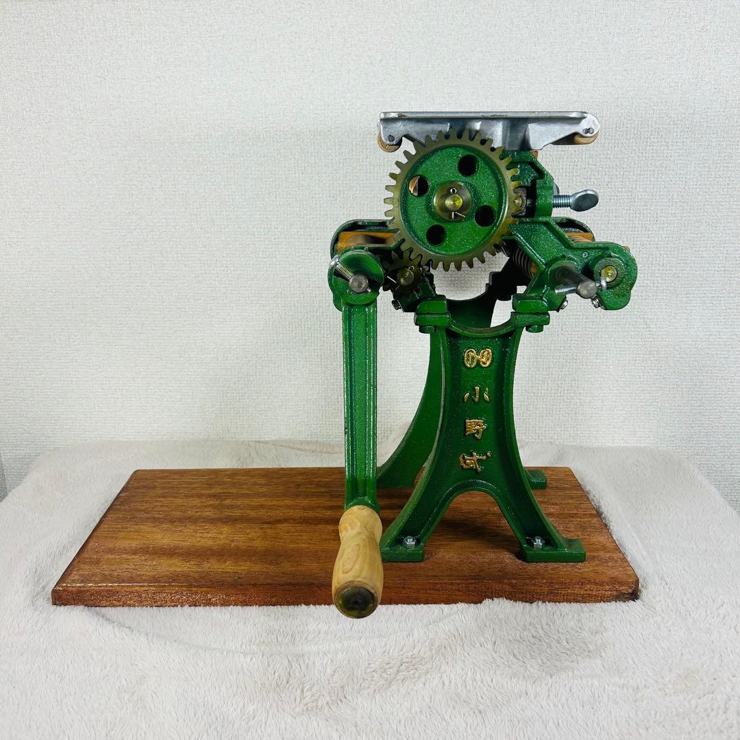 【美品】小野式製麺機　両刃型　2.2mm 6.0mm