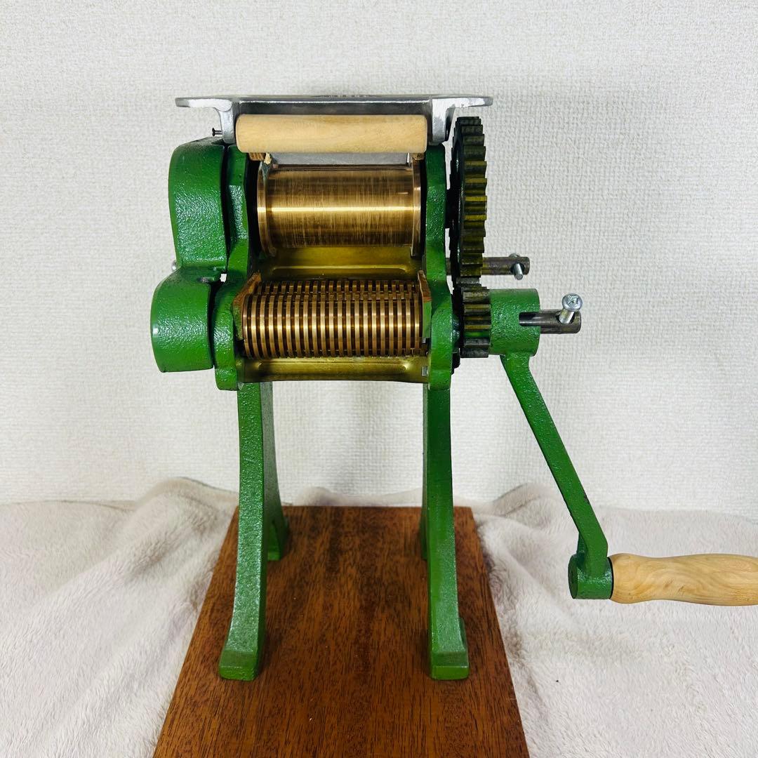 【美品】小野式製麺機　両刃型　2.2mm 6.0mm