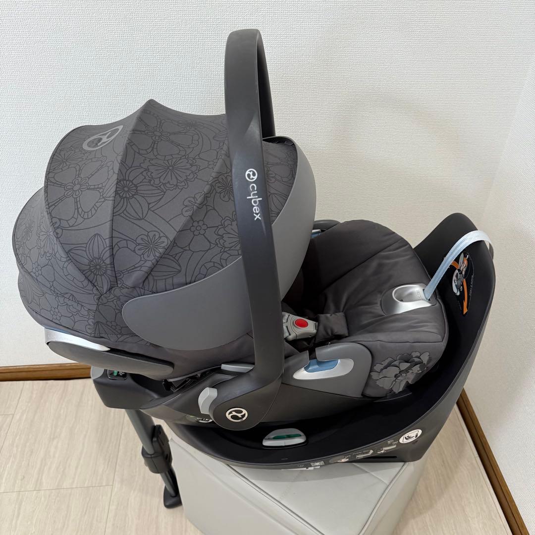 【希少】cybex cloudZ i-size➕baseZ シンプリーフラワーズ