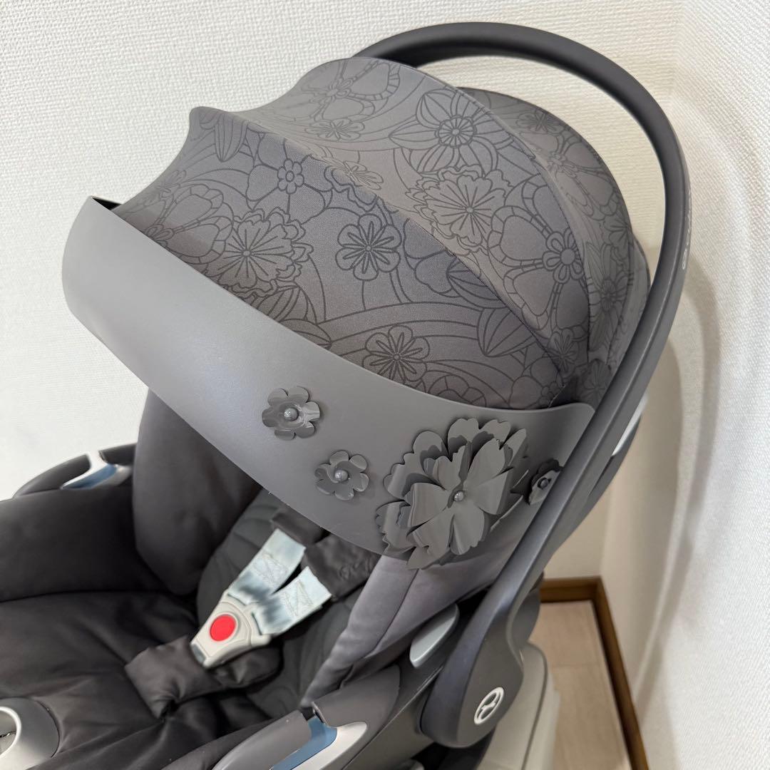 【希少】cybex cloudZ i-size➕baseZ シンプリーフラワーズ