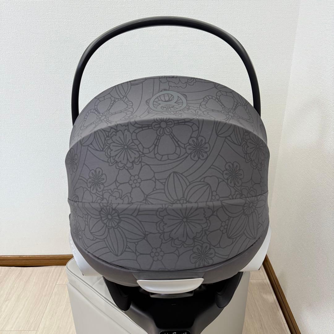 【希少】cybex cloudZ i-size➕baseZ シンプリーフラワーズ